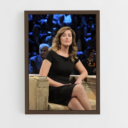 ap-maria elena boschi-3 cadre Bois foncé