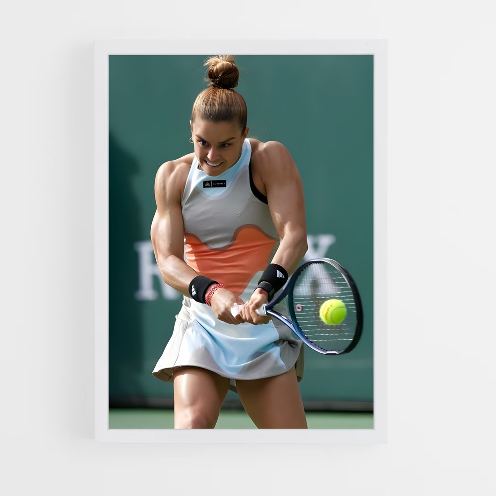 ap-maria sakkari-1 cadre Blanc