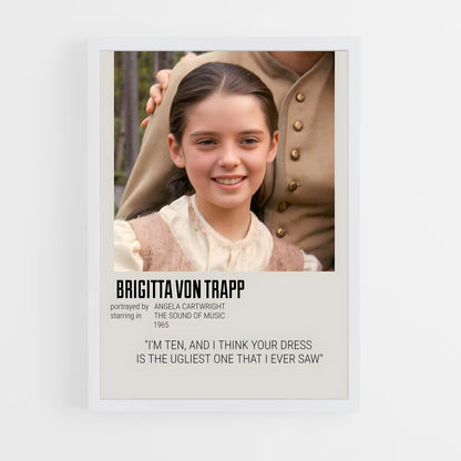 ap-maria von trapp-3 cadre Blanc