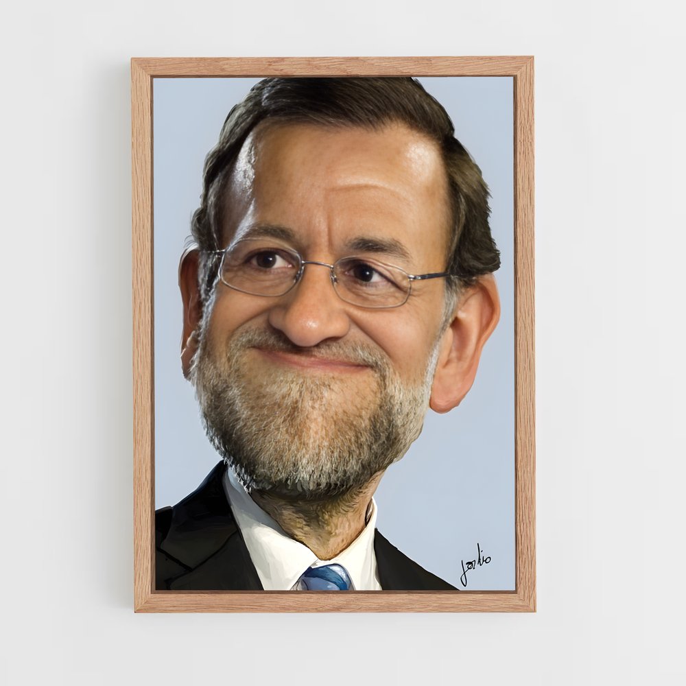 ap-mariano rajoy-4 cadre Bois clair