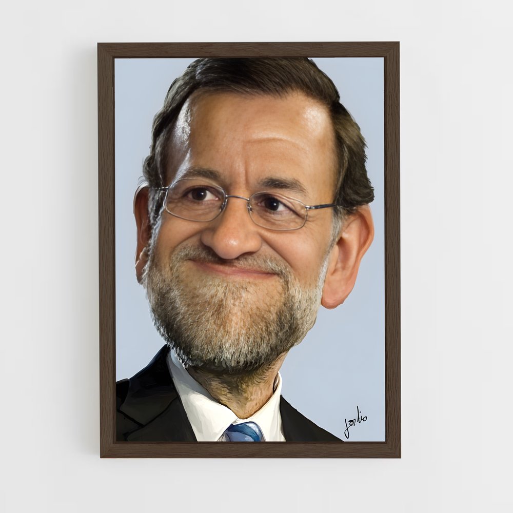ap-mariano rajoy-4 cadre Bois foncé