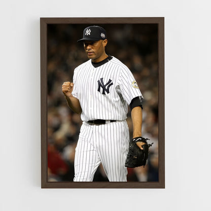 ap-mariano rivera-3 cadre Bois foncé