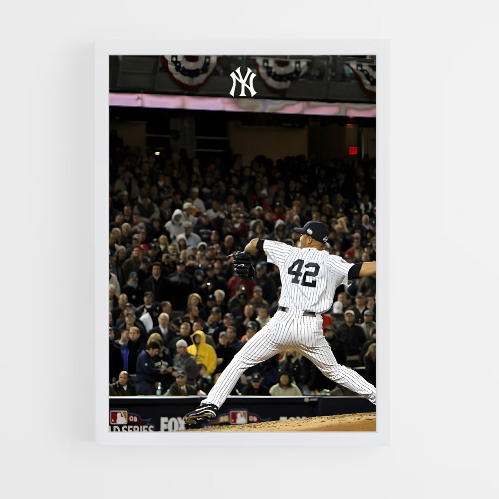 ap-mariano rivera-5 cadre Blanc