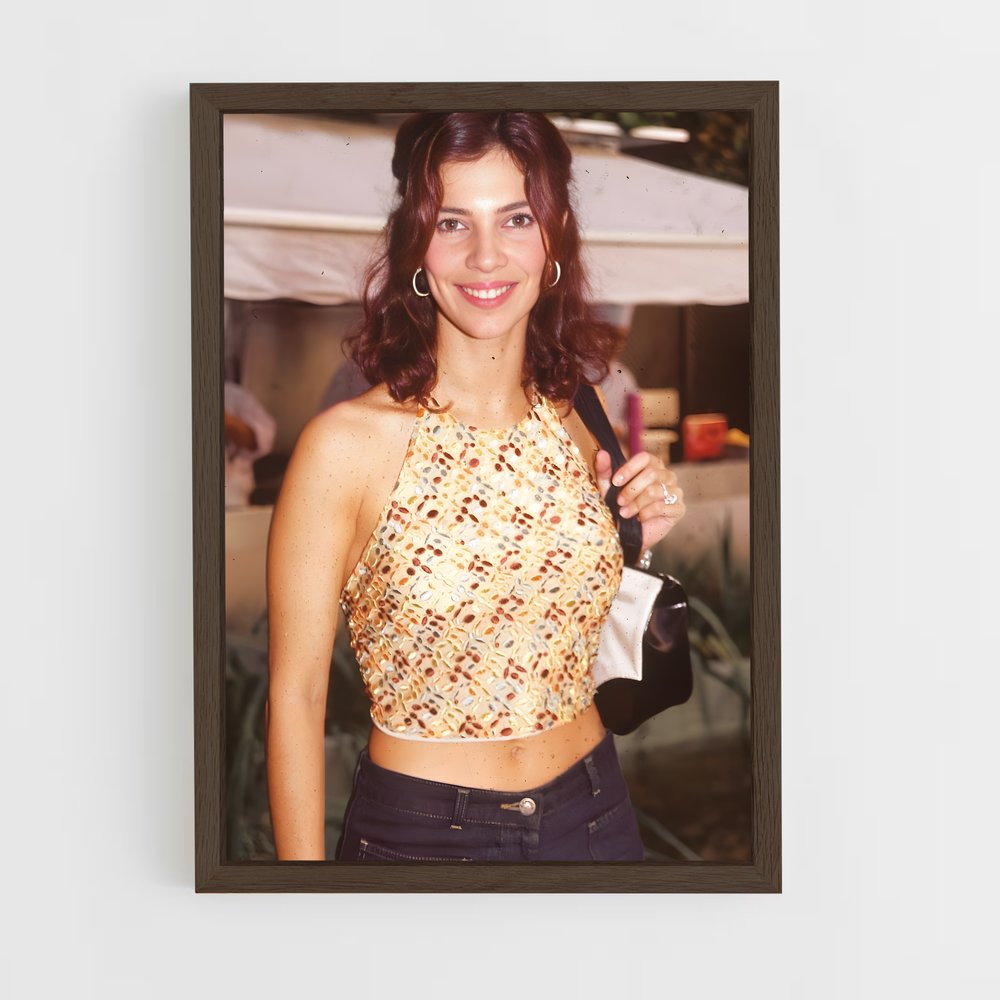 ap-maribel verdu-3 cadre Bois foncé