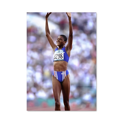 Poster L'Atleta Inégalée