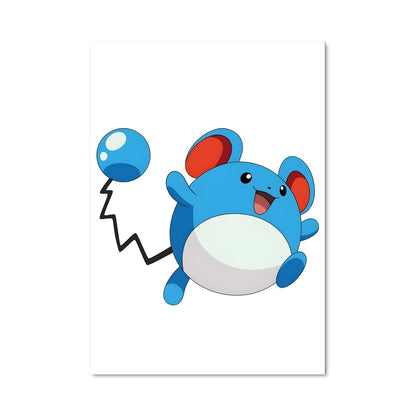 Poster Marill en Fête