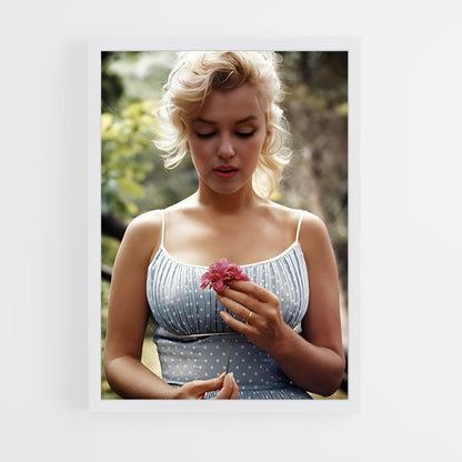 ap-marilyn monroe-3 cadre Blanc