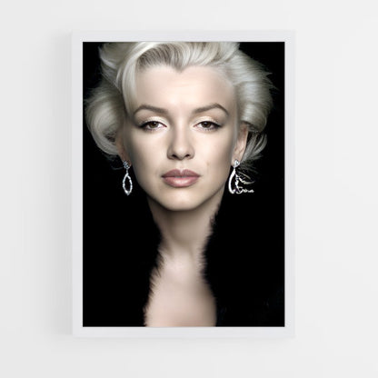 ap-marilyn monroe-5 cadre Blanc