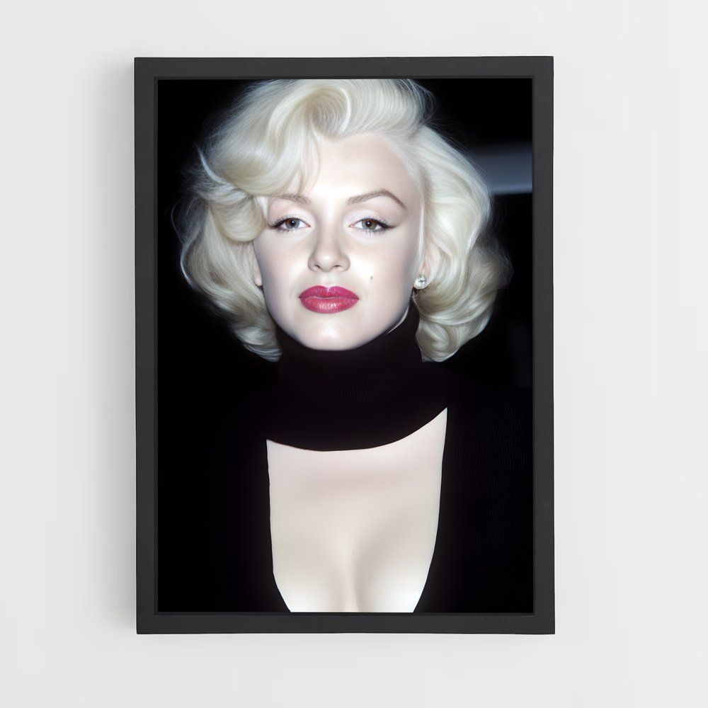 ap-marilyn monroe-6 cadre Noir