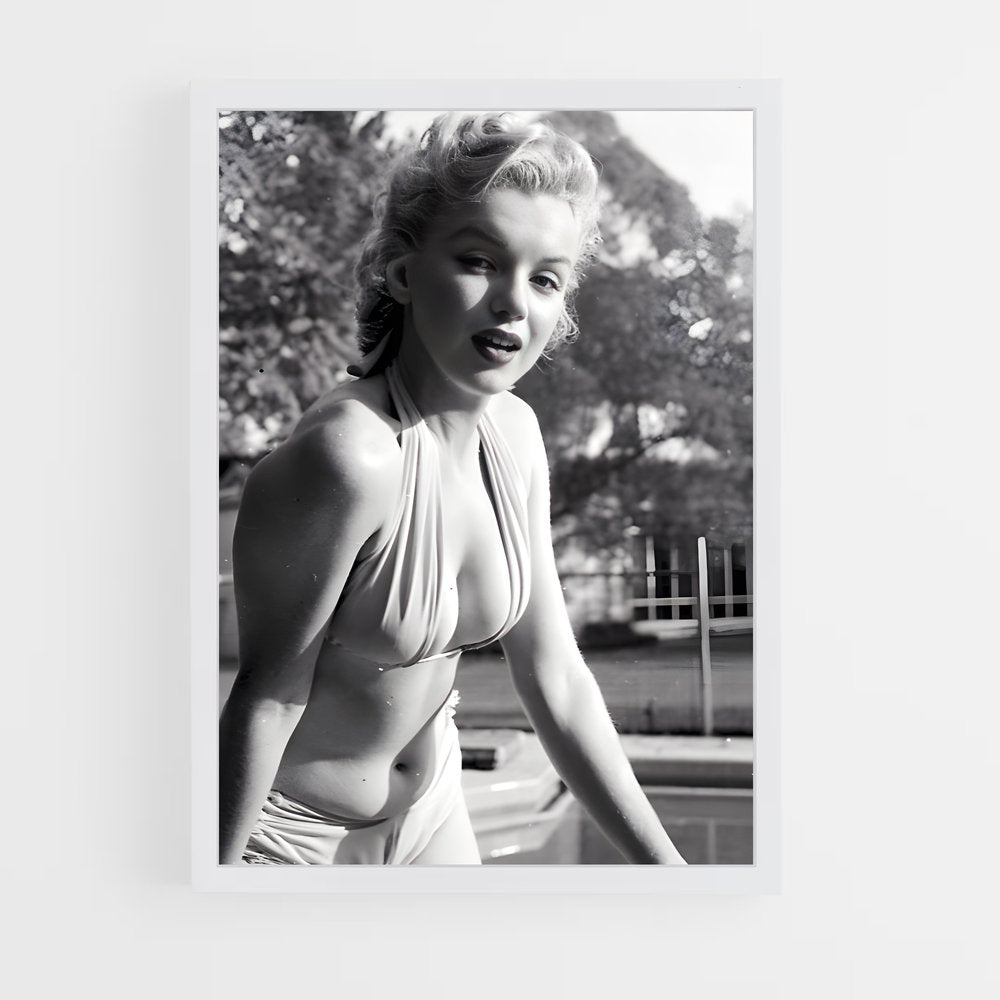 ap-marilyn monroe-7 cadre Blanc