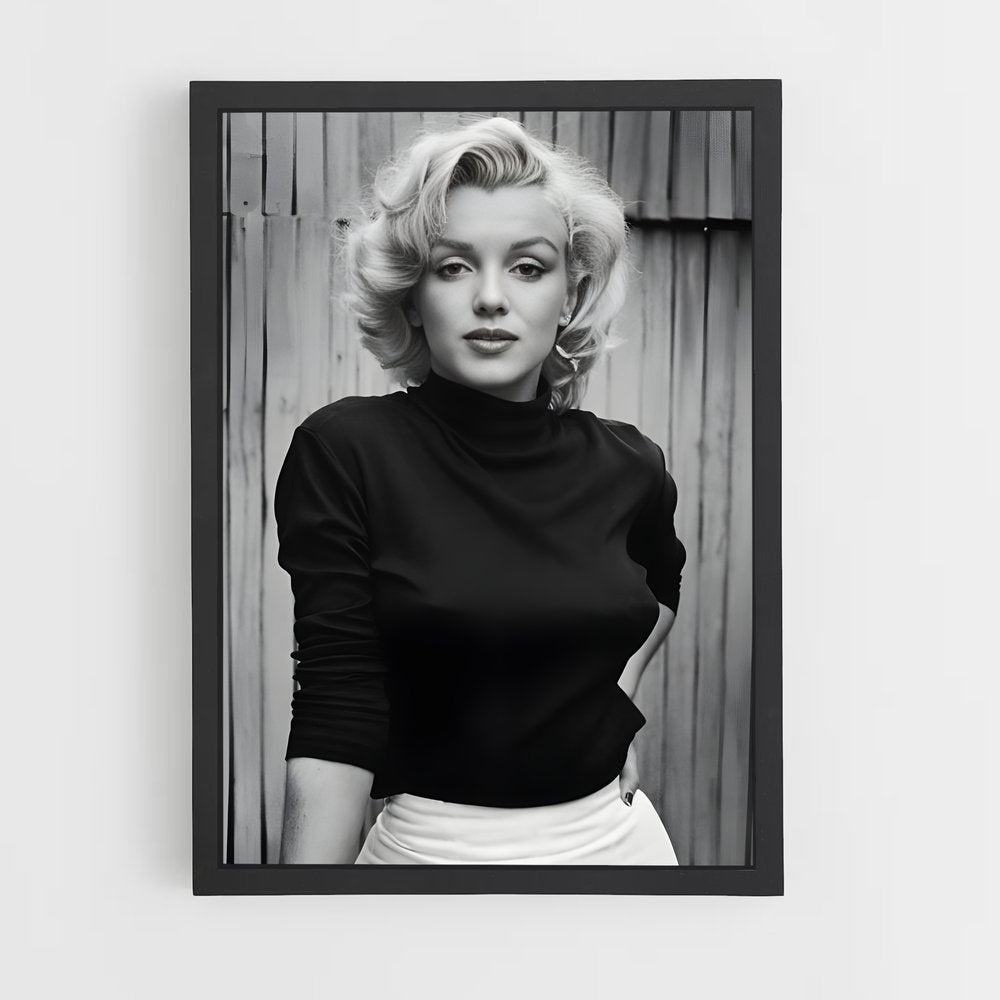 ap-marilyn monroe-8 cadre Noir