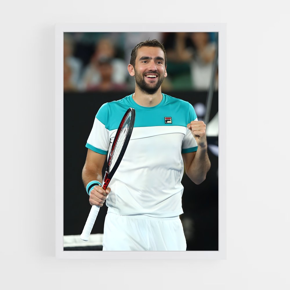 ap-marin cilic-1 cadre Blanc