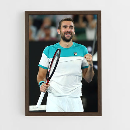 ap-marin cilic-1 cadre Bois foncé