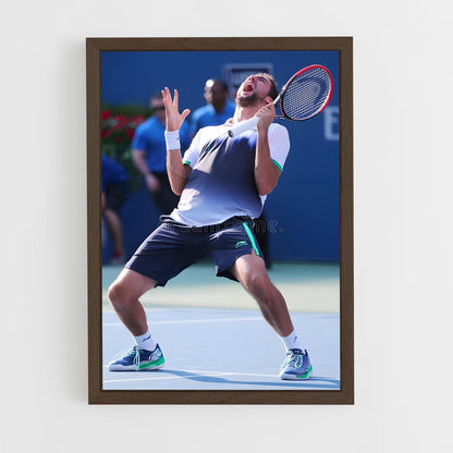 ap-marin cilic-4 cadre Bois foncé