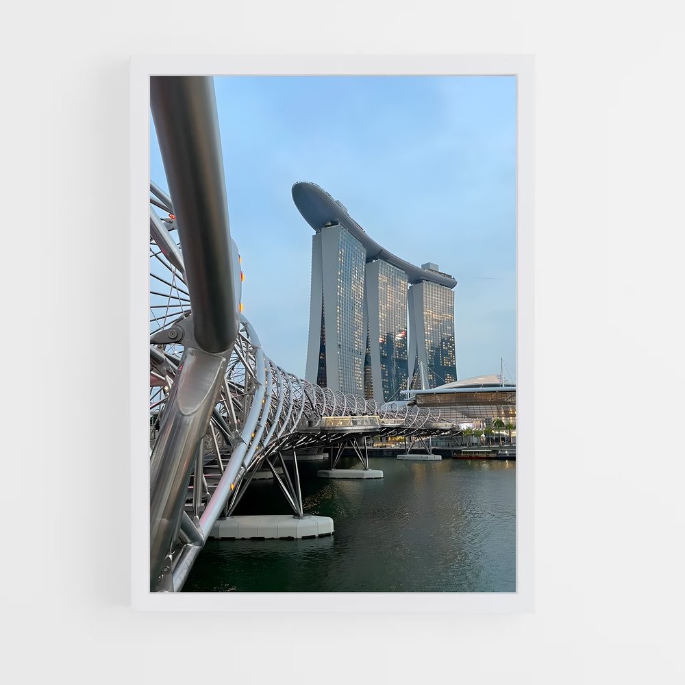 ap-marina bay sands-10 cadre Blanc