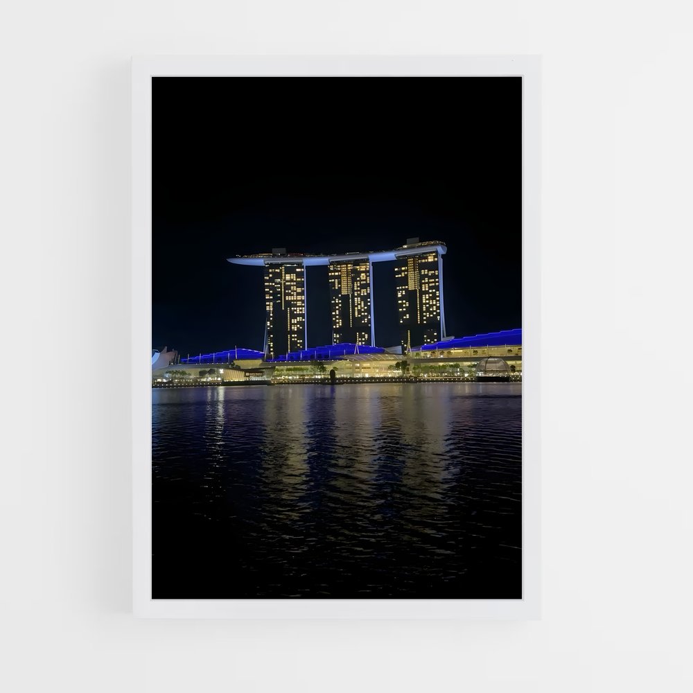 ap-marina bay sands-9 cadre Blanc