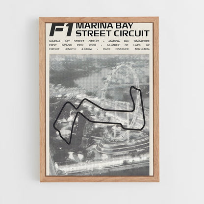 ap-marina bay street circuit singapore-2 cadre Bois clair