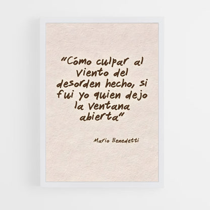 ap-mario benedetti-1 cadre Blanc