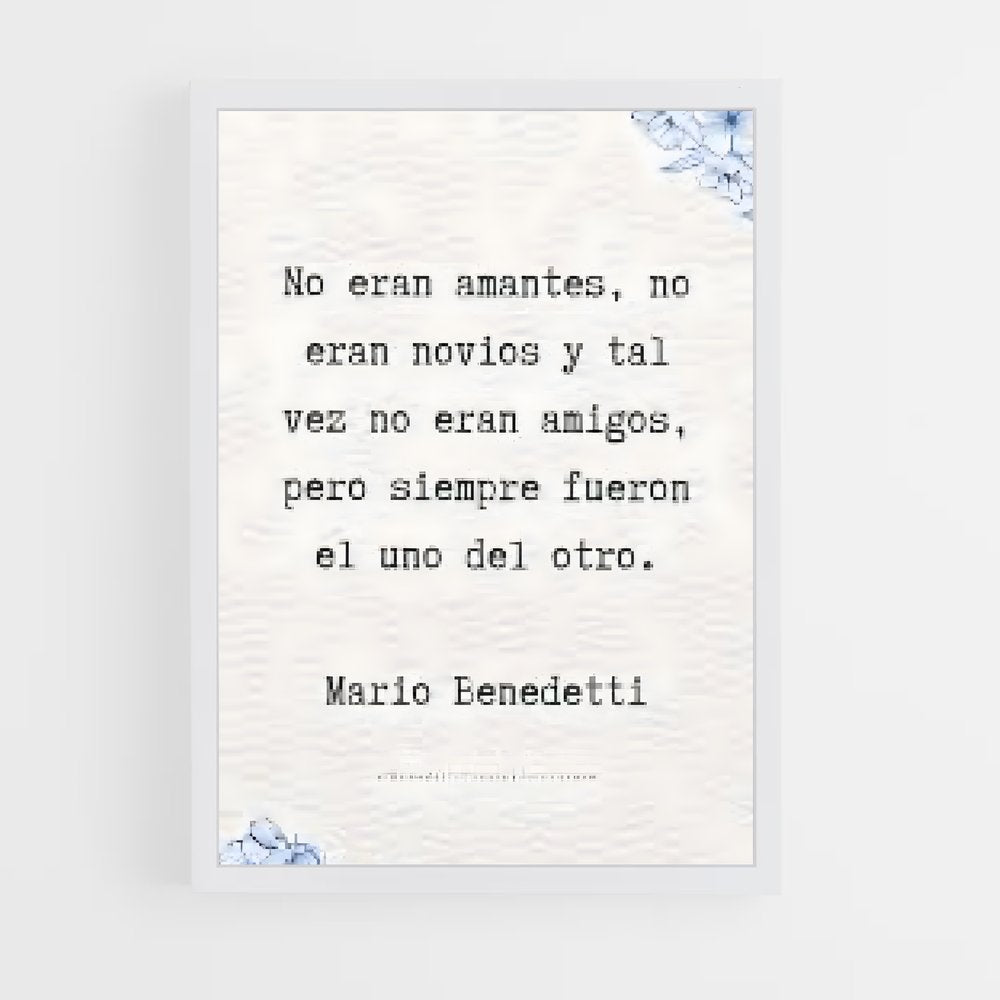 ap-mario benedetti-2 cadre Blanc