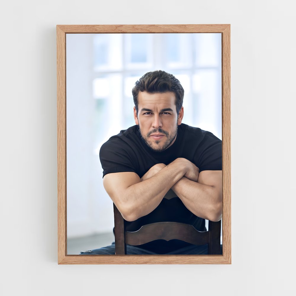 ap-mario casas-9 cadre Bois clair