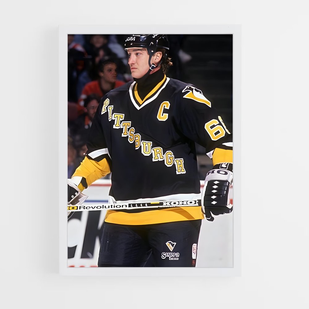 ap-mario lemieux-4 cadre Blanc