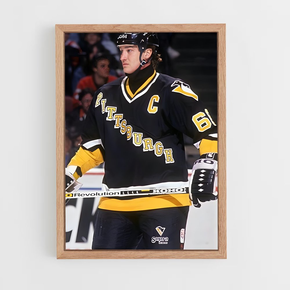 ap-mario lemieux-4 cadre Bois clair