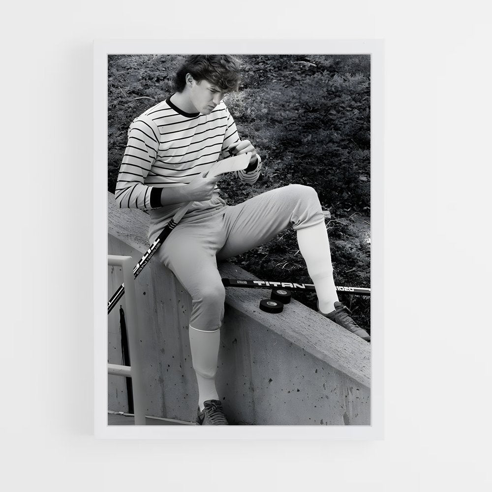 ap-mario lemieux-5 cadre Blanc