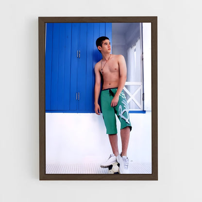 ap-mario maurer-4 cadre Bois foncé