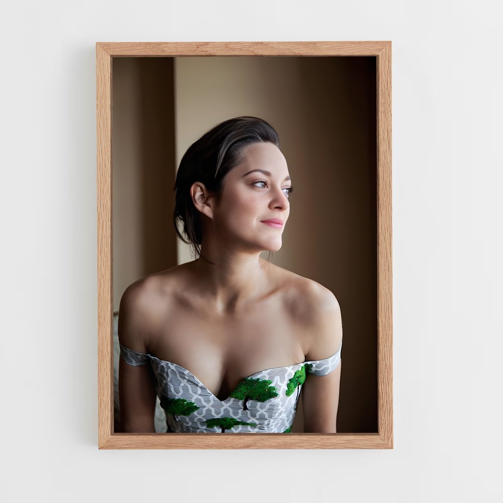 ap-marion cotillard-2 cadre Bois clair