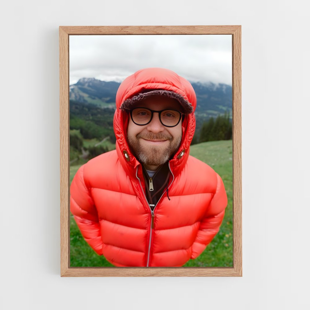 ap-mark forster-1 cadre Bois clair