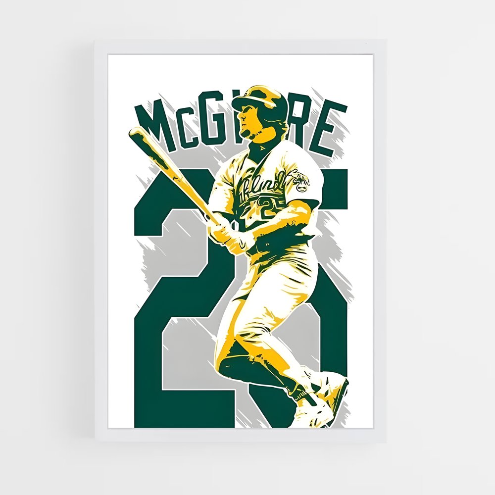 ap-mark mcgwire-1 cadre Blanc