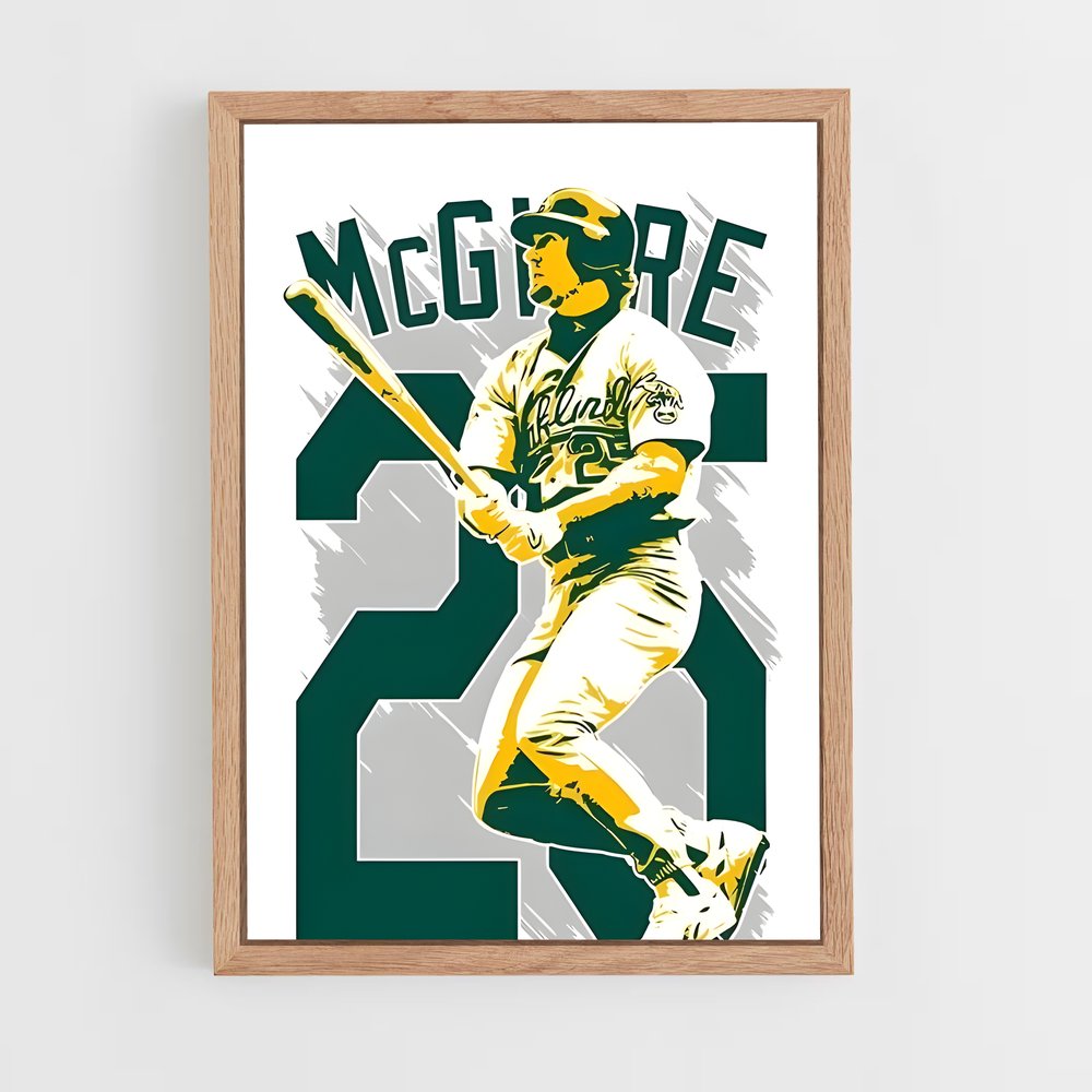 ap-mark mcgwire-1 cadre Bois clair