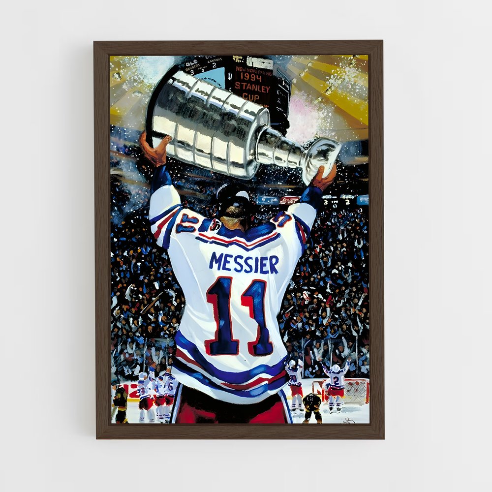 ap-mark messier-3 cadre Bois foncé