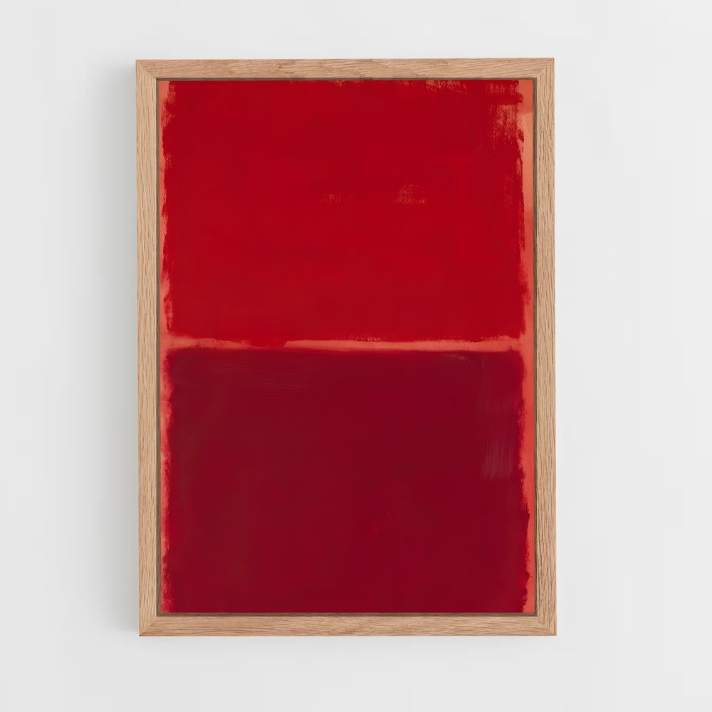 ap-mark rothko-1 cadre Bois clair