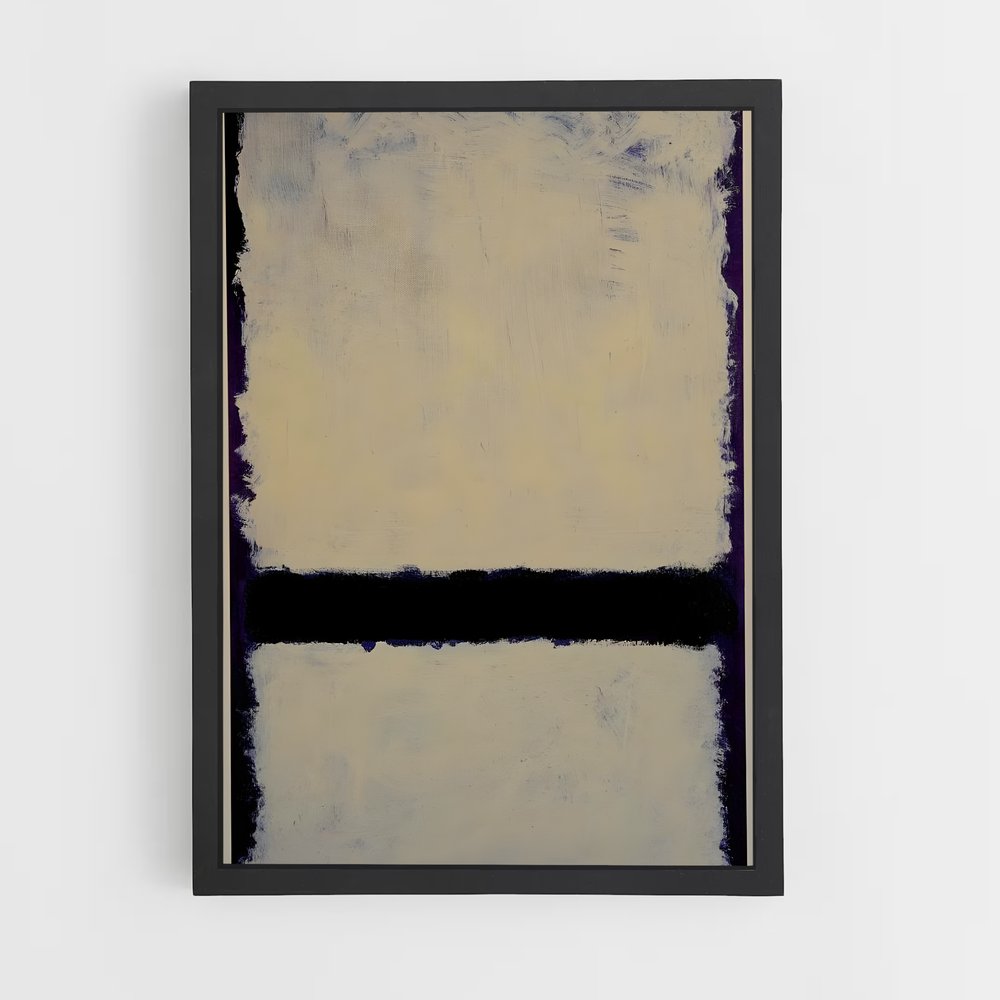 ap-mark rothko-8 cadre Noir