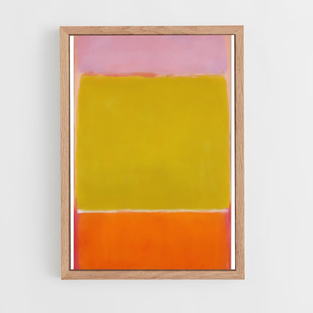 ap-mark rothko-9 cadre Bois clair