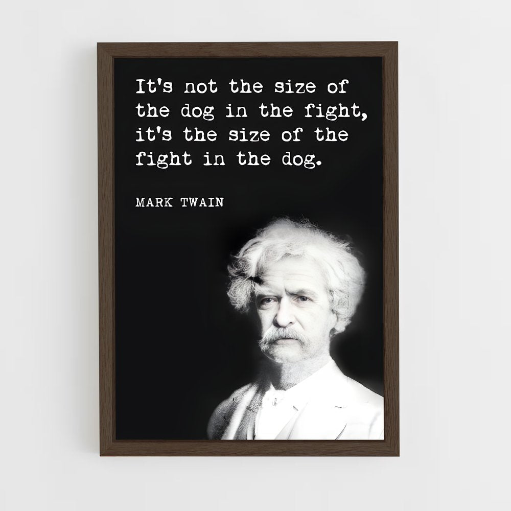 ap-mark twain-2 cadre Bois foncé