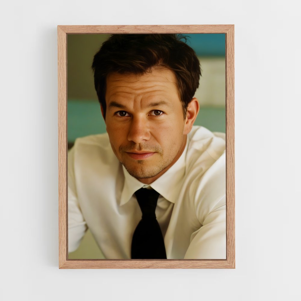 ap-mark wahlberg-10 cadre Bois clair