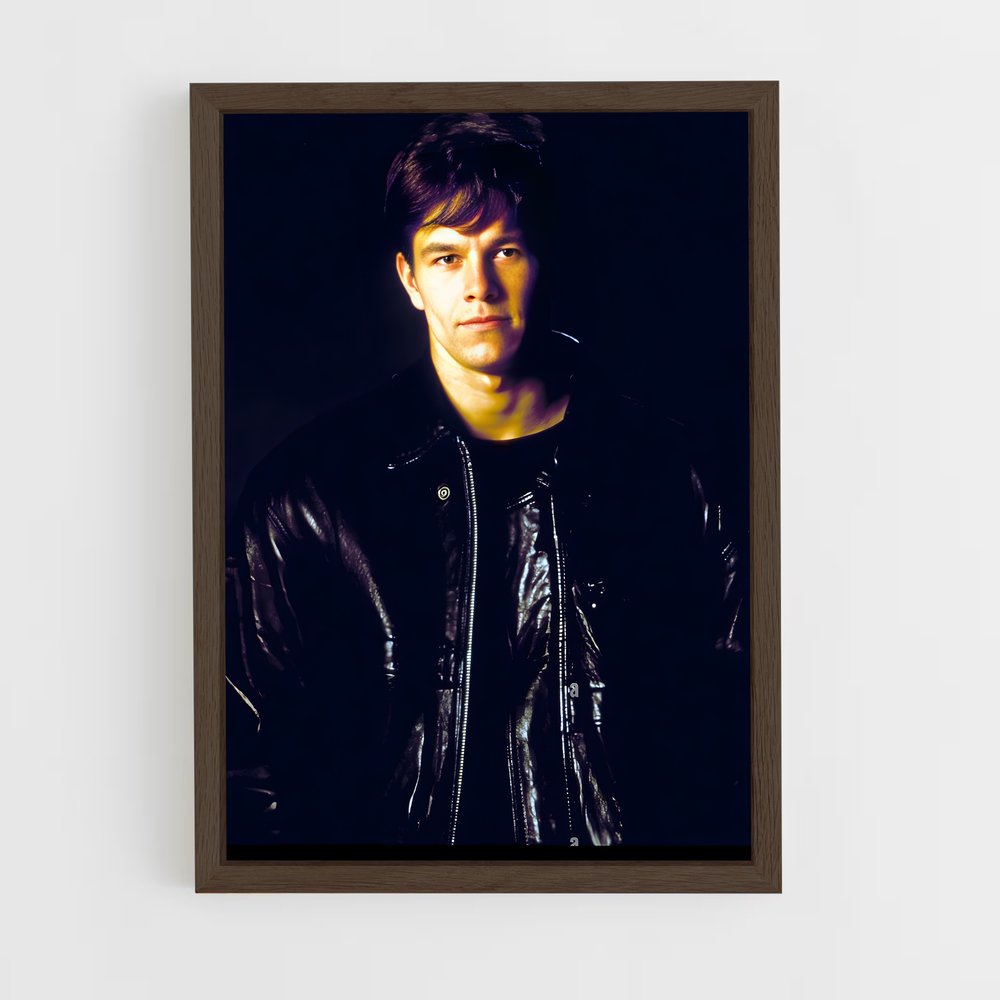 ap-mark wahlberg-6 cadre Bois foncé