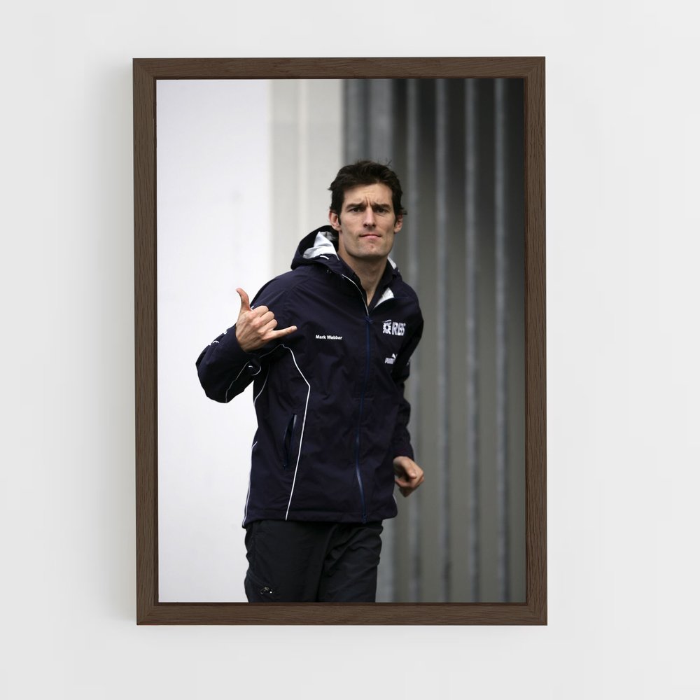 ap-mark webber-5 cadre Bois foncé