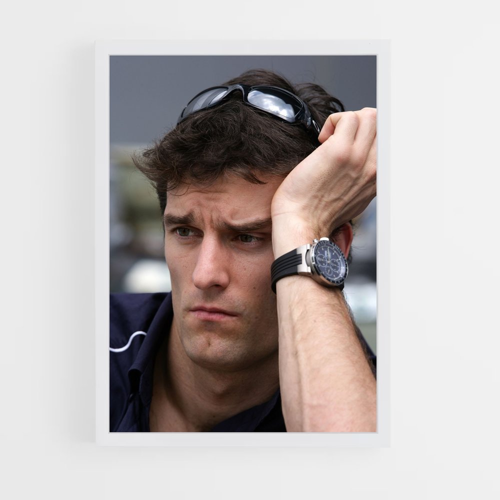 ap-mark webber-6 cadre Blanc