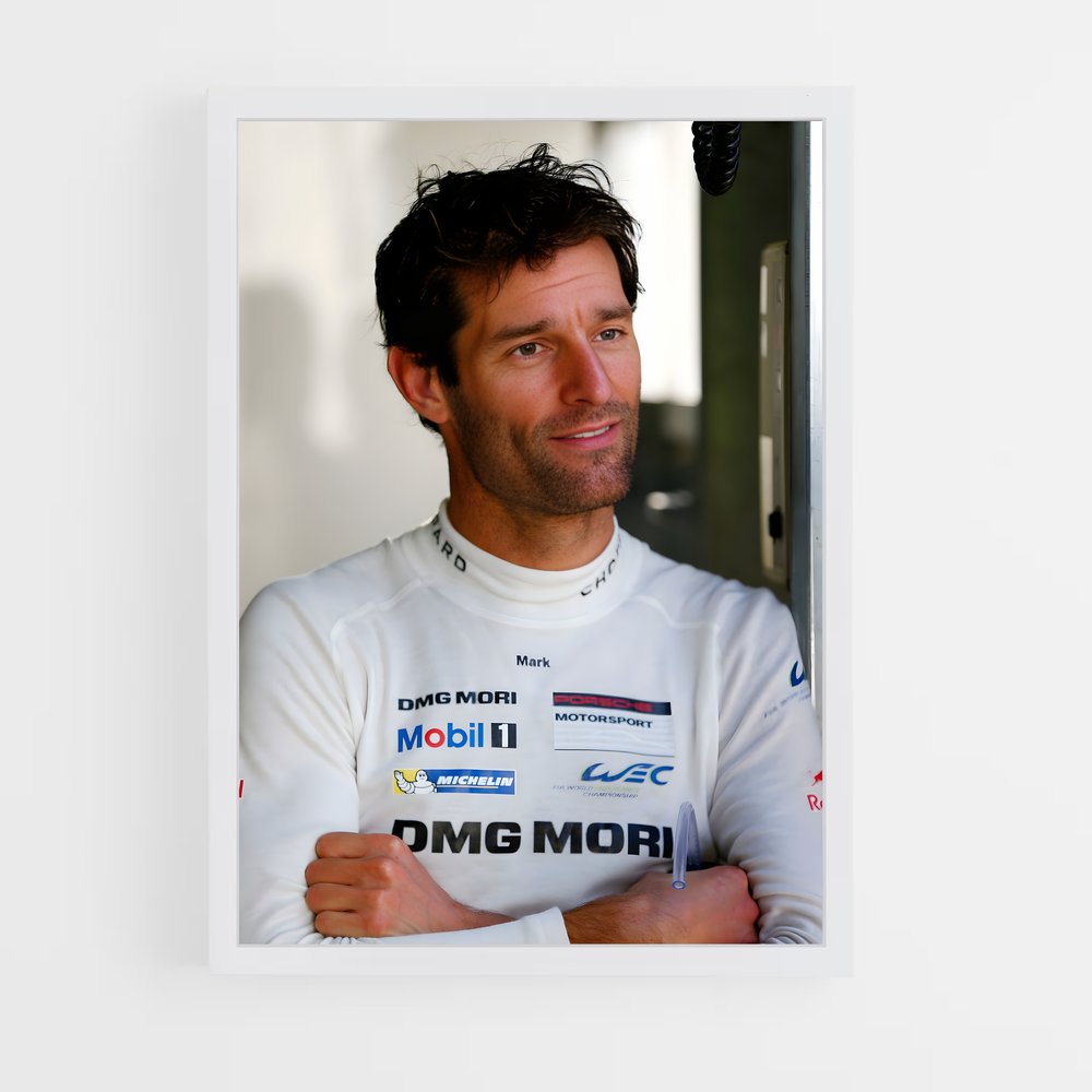 ap-mark webber-7 cadre Blanc