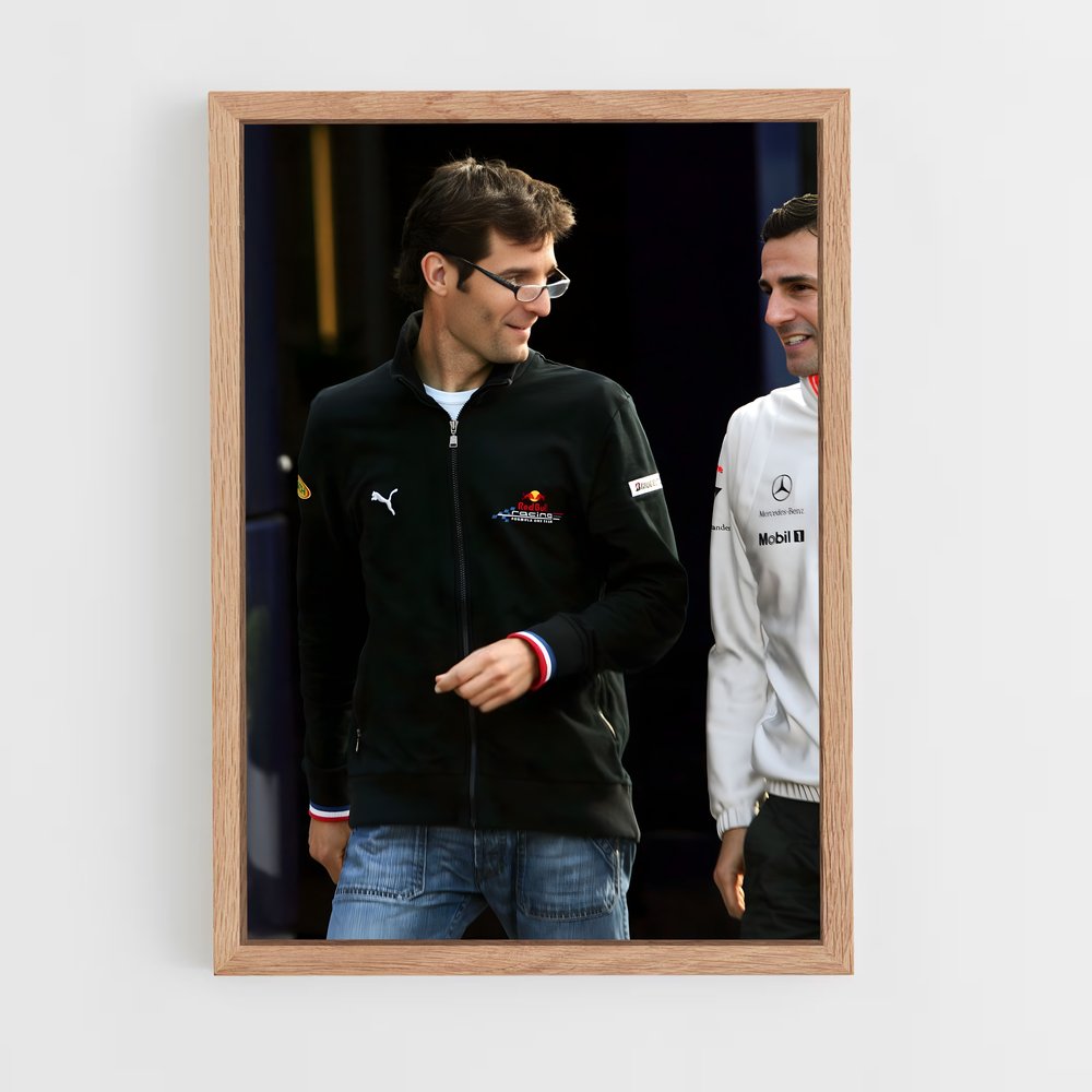 ap-mark webber-8 cadre Bois clair