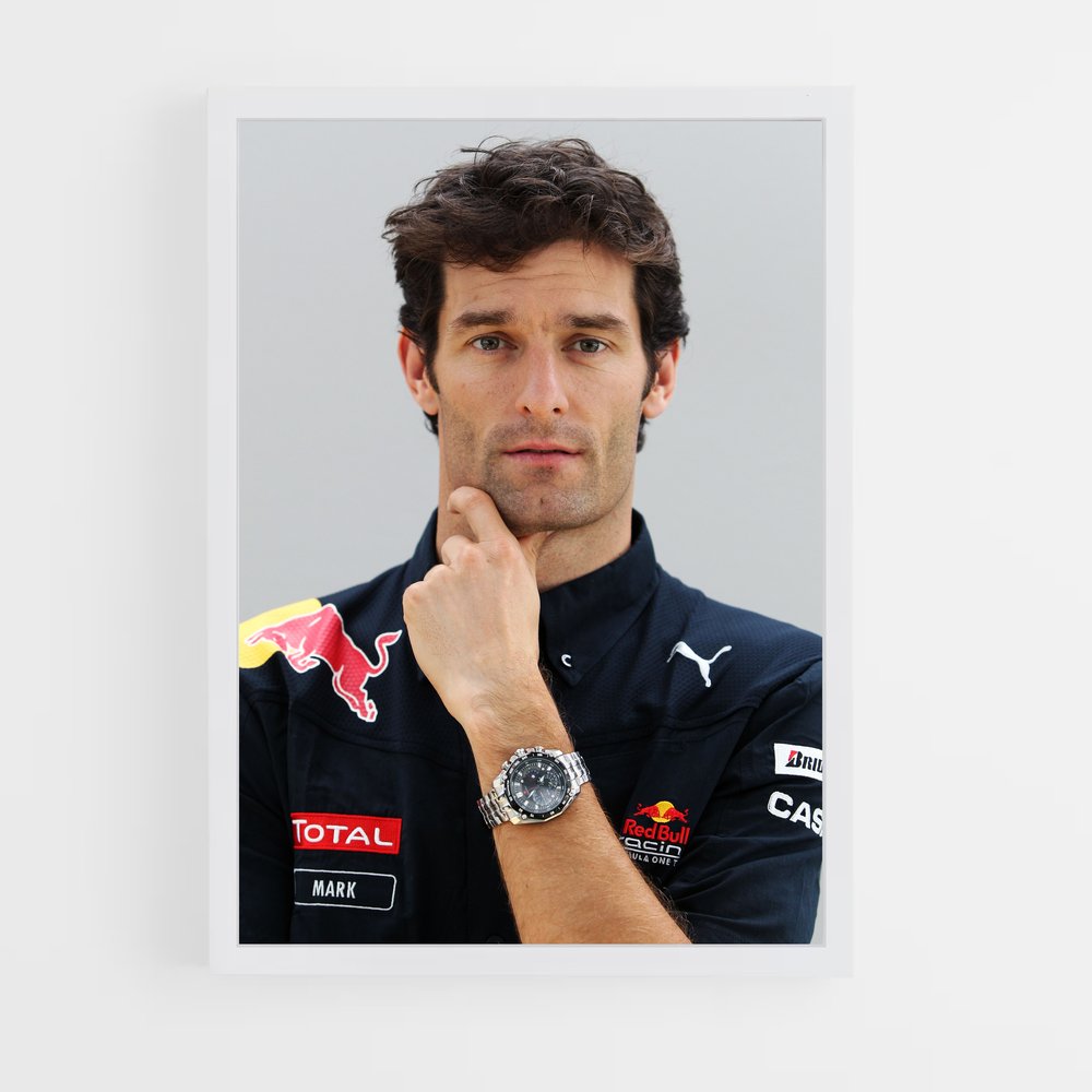 ap-mark webber-9 cadre Blanc