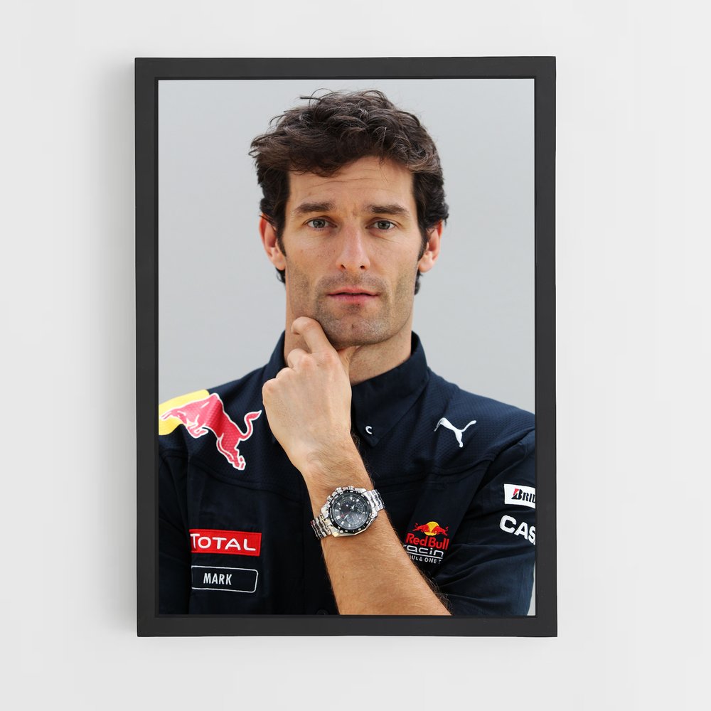 ap-mark webber-9 cadre Noir