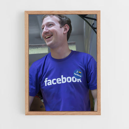 ap-mark zuckerberg-1 cadre Bois clair