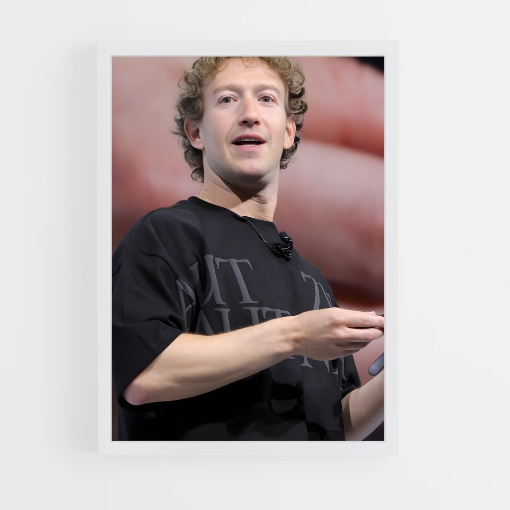 ap-mark zuckerberg-4 cadre Blanc