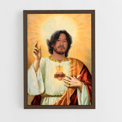 ap-markiplier-2 cadre Bois foncé