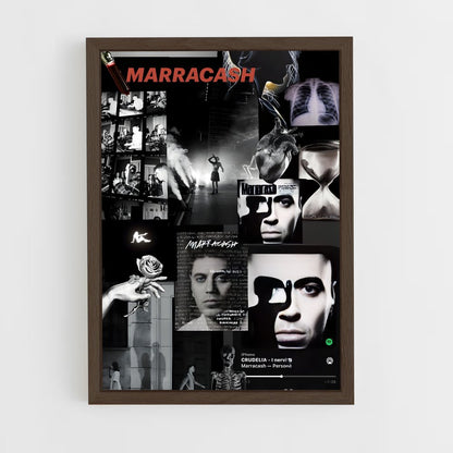 ap-marracash-12 cadre Bois foncé