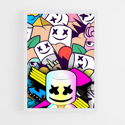 ap-marshmello-10 cadre Blanc